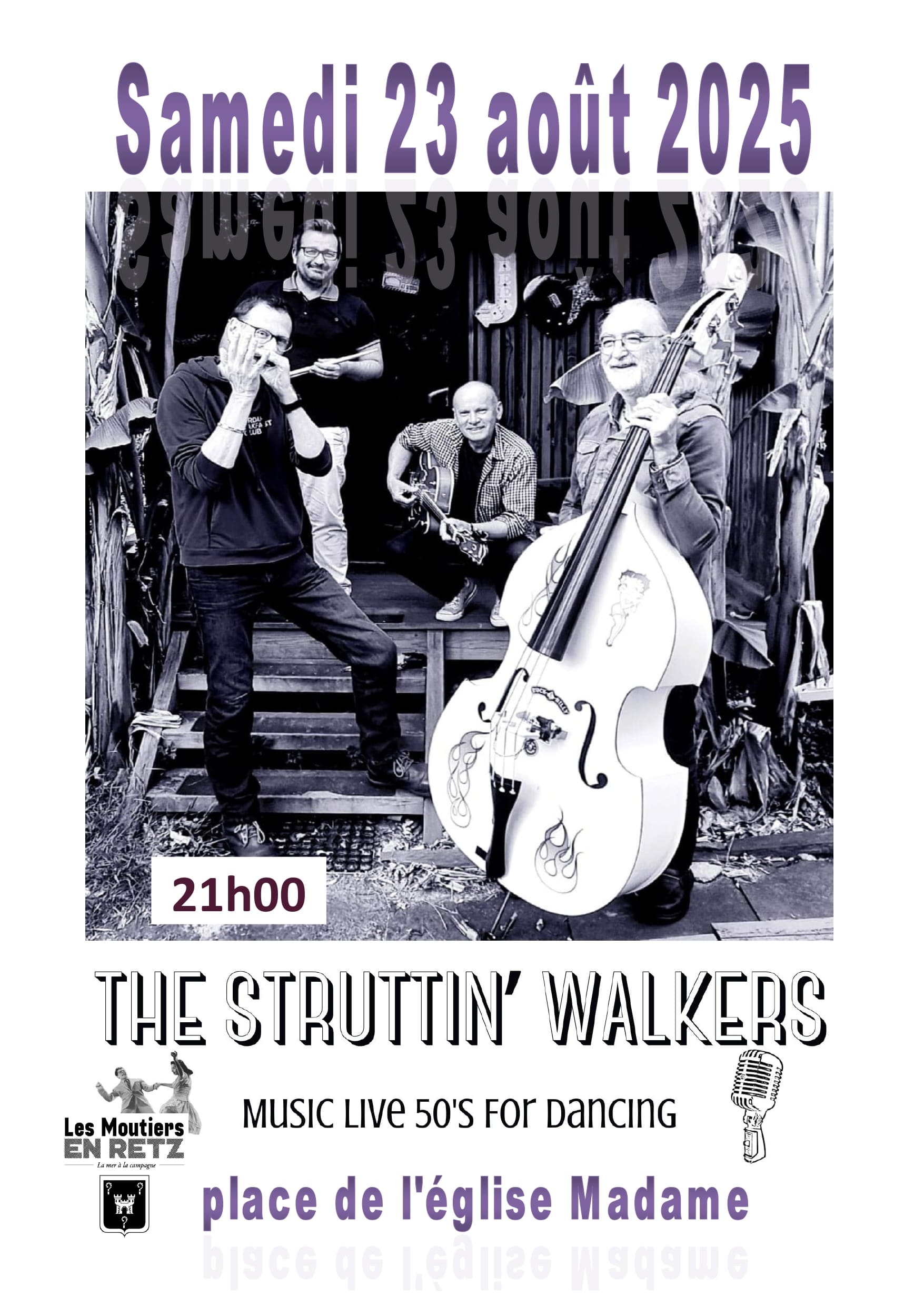 Affiche du concert aux Moutiers-en-Retz